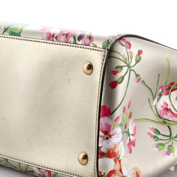 Gucci Bamboo Shopper Tote Blooms Print #165454G92B - Picture 7 of 10